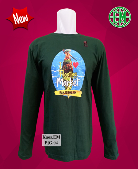 Kaos Khas Kota Seribu Sungai 