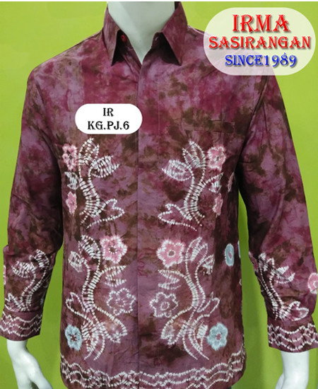 Hem Katun Lengan Panjang Gradasi