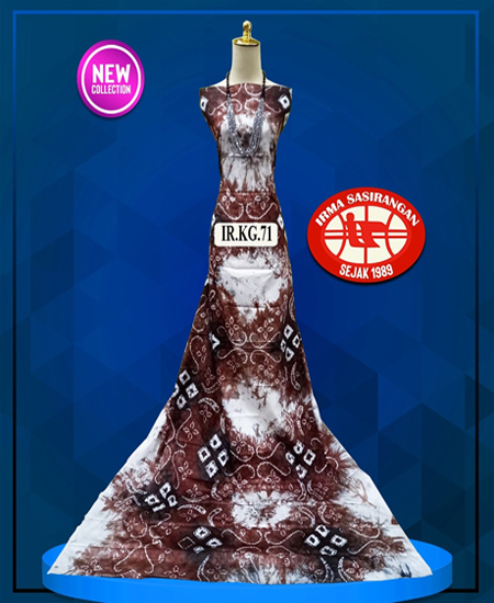 Kain Katun Sasirangan Bahan Katun Gradasi