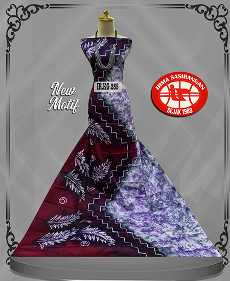 Kain Katun Sasirangan Bahan Katun Gradasi