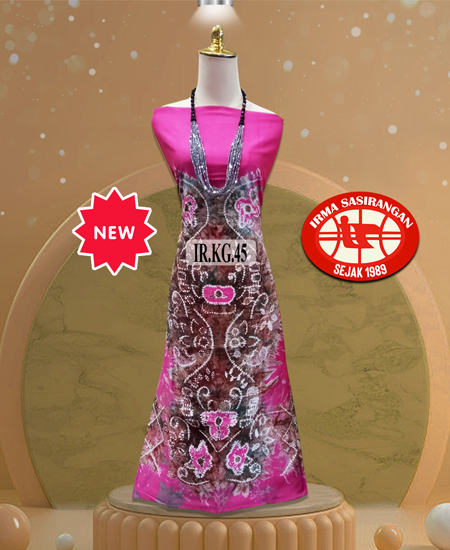 Kain Sasirangan Bahan Katun Gradasi