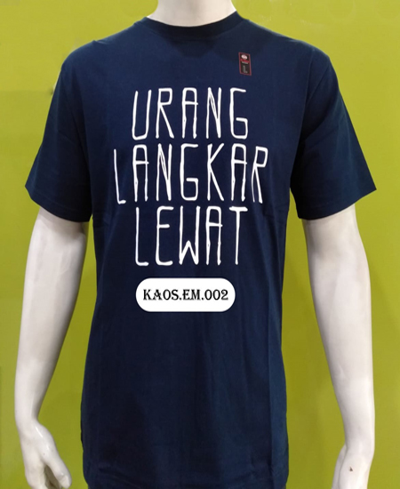 Kaos Oblong Lengan pendek