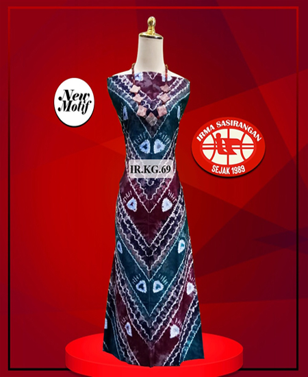 Kain Katun Sasirangan Bahan Katun Gradasi