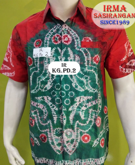 Hem Katun Lengan Pendek Gradasi