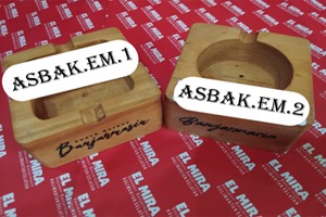 Asbak Souvenir Kalimantan Selatan