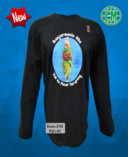 Kaos Khas Kota Seribu Sungai 