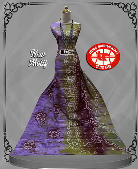 Kain Katun Sasirangan Bahan Katun Gradasi