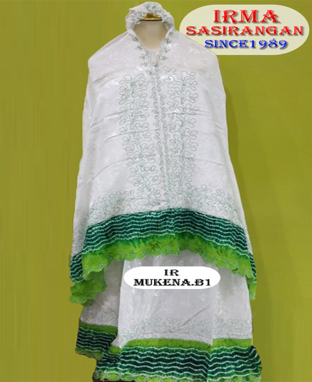 Mukena Sasirangan Stik Bordir