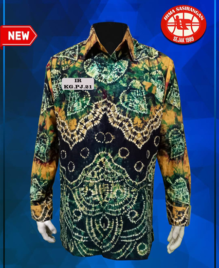 Kemeja Sasirangan Bahan Katun