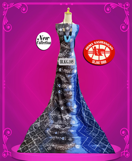 Kain Katun Sasirangan Bahan Katun Gradasi