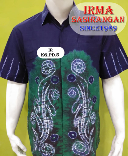 Hem Katun Lengan Pendek Gradasi