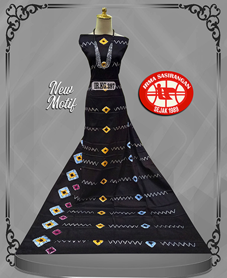 Kain Katun Sasirangan Bahan Katun Gradasi