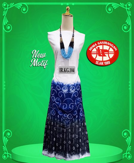 Kain Katun Sasirangan Bahan Katun Gradasi