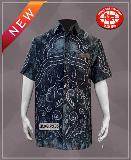 Kemeja Sasirangan Bahan Katun
