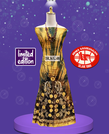 Kain Sasirangan Bahan Katun Gradasi