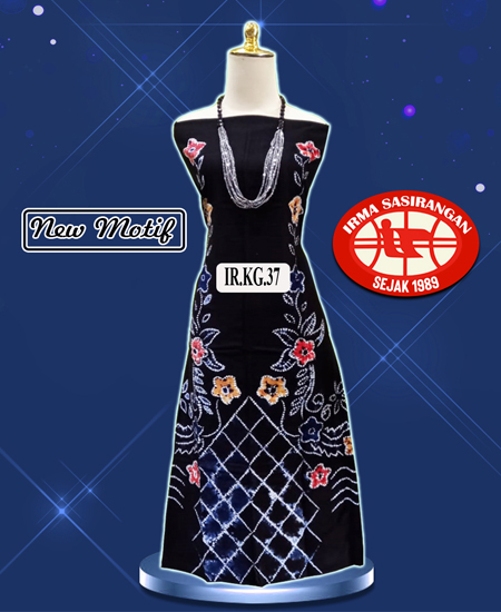 Kain Sasirangan Bahan Katun Gradasi