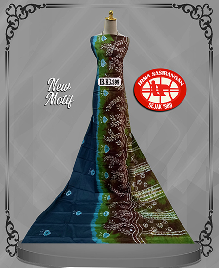 Kain Katun Sasirangan Bahan Katun Gradasi