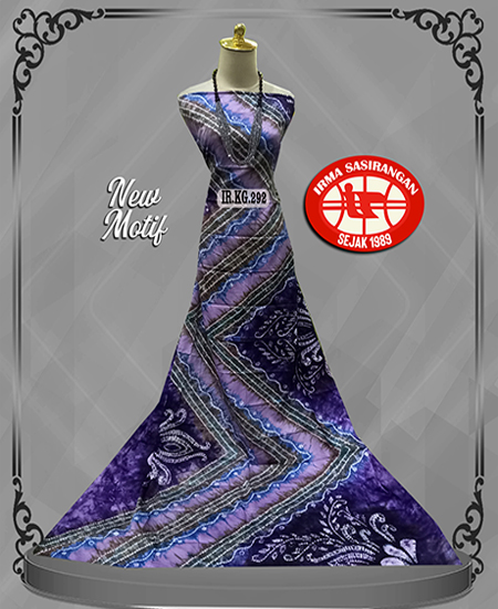 Kain Katun Sasirangan Bahan Katun Gradasi