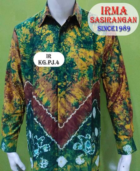 Hem Katun Lengan Panjang Gradasi