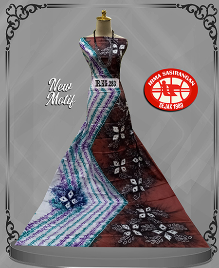 Kain Katun Sasirangan Bahan Katun Gradasi