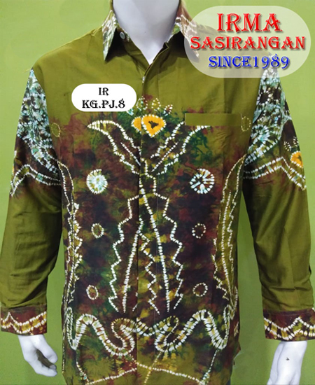 Hem Katun Lengan Panjang Gradasi