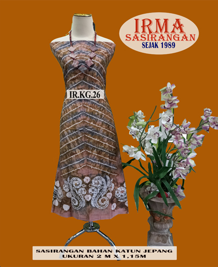 Kain Sasirangan Bahan Katun Gradasi
