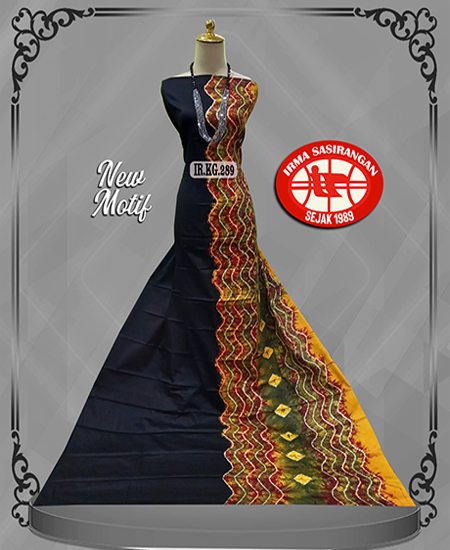 Kain Katun Sasirangan Bahan Katun Gradasi