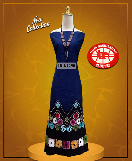 Kain Katun Sasirangan Bahan Katun Gradasi