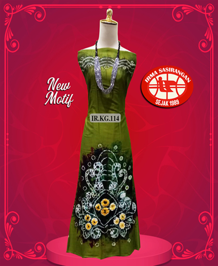 Kain Katun Sasirangan Bahan Katun Gradasi