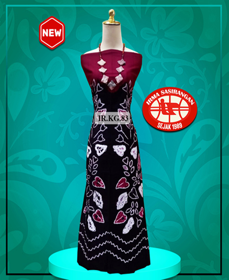 Kain Katun Sasirangan Bahan Katun Gradasi