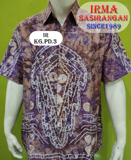 Hem Katun Lengan Pendek Gradasi