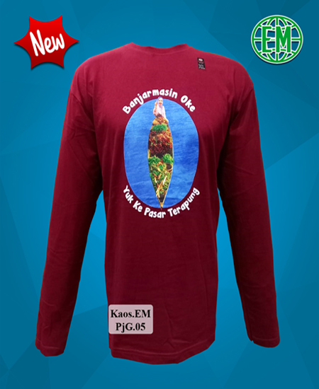 Kaos Khas Kota Seribu Sungai