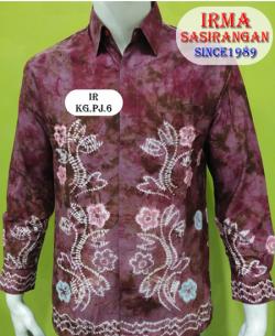 Hem Katun Lengan Panjang Gradasi