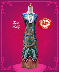 Kain Katun Sasirangan Bahan Katun Gradasi