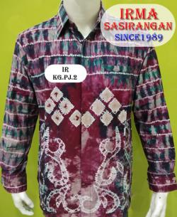 Hem Katun Lengan Panjang Gradasi