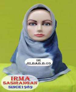 Jilbab Sasirangan Bordir 