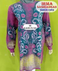 Kaos Tunik Sasirangan Ukuran XL