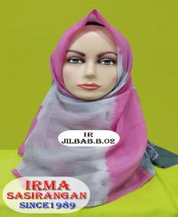 Jilbab Sasirangan Bordir 