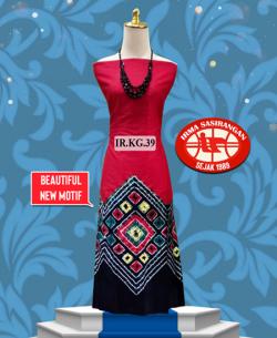 Kain Sasirangan Bahan Katun Gradasi