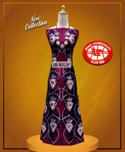 Kain Katun Sasirangan Bahan Katun Gradasi