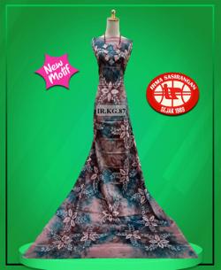 Kain Katun Sasirangan Bahan Katun Gradasi