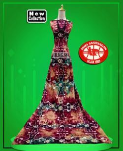 Kain Katun Sasirangan Bahan Katun Gradasi