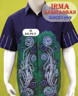Hem Katun Lengan Pendek Gradasi