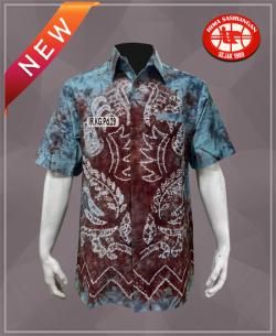 Kemeja Sasirangan Bahan Katun