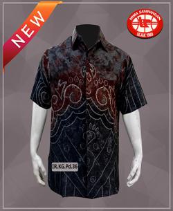 Kemeja Sasirangan Bahan Katun