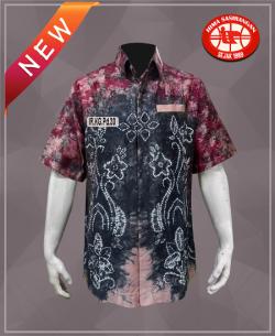 Kemeja Sasirangan Bahan Katun