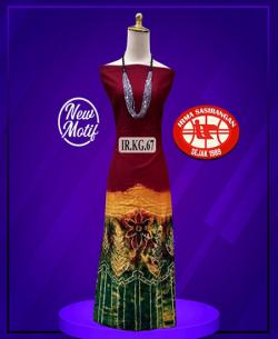 Kain Katun Sasirangan Bahan Katun Gradasi