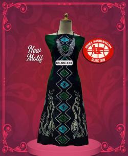 Kain Katun Sasirangan Bahan Katun Gradasi