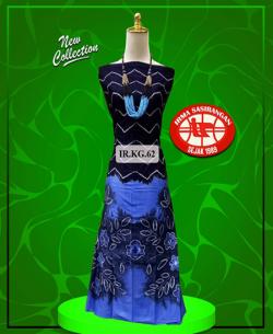 Kain Katun Sasirangan Bahan Katun Gradasi