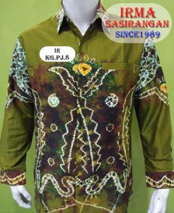 Hem Katun Lengan Panjang Gradasi